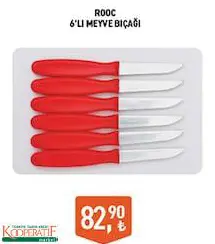 ROOC MEYVE BIÇAĞI 6'LI ROOC MEYVE BIÇAĞI 6'LI